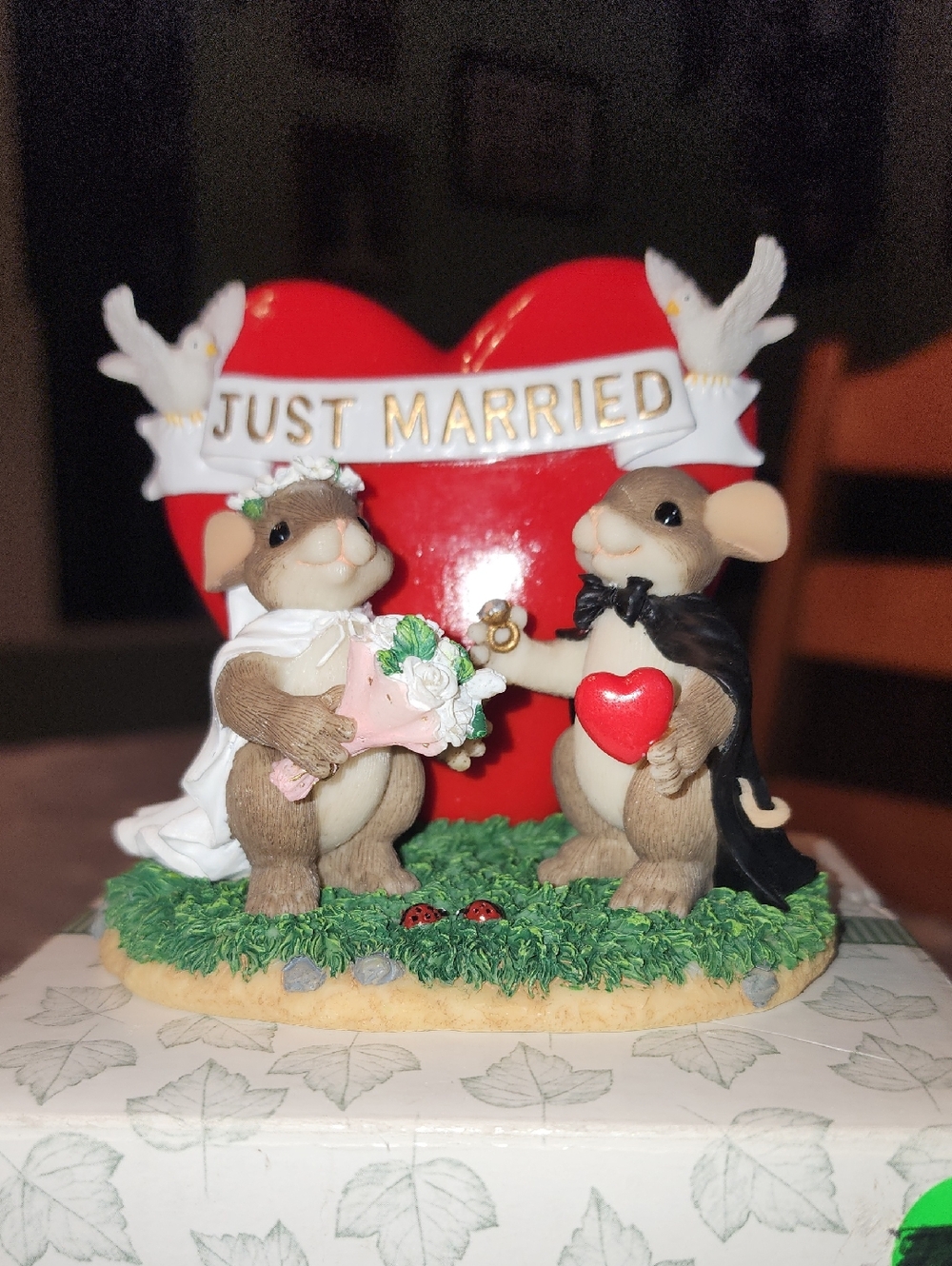 Charming Tails With This Ring Figurine
